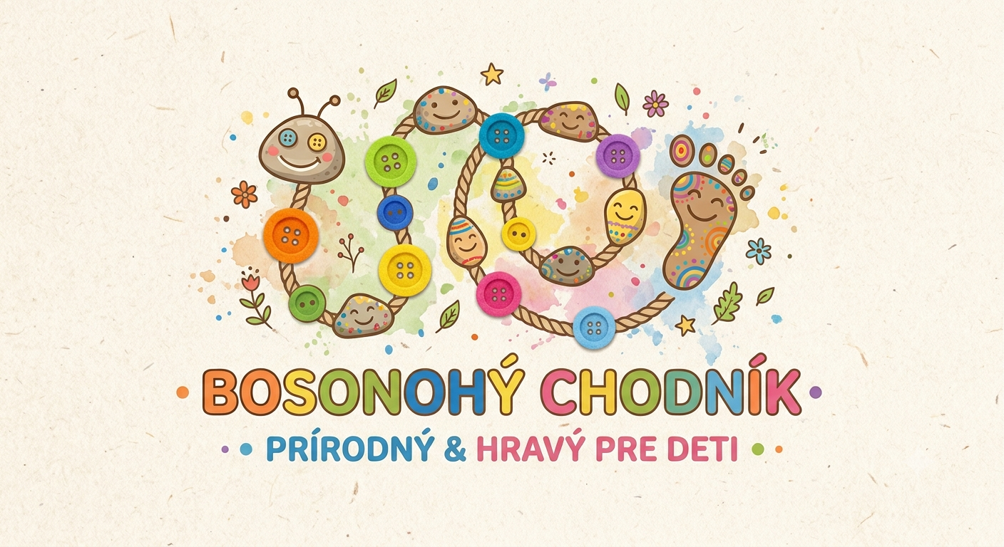 Bosonohý chodníček — logo